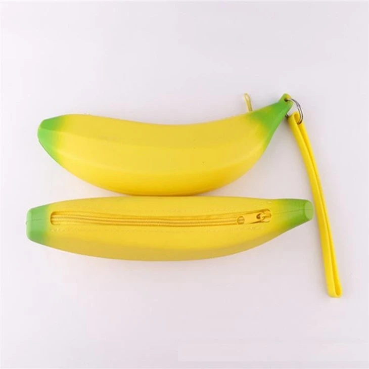 Custom Factory Silicone Banana Shape Purse