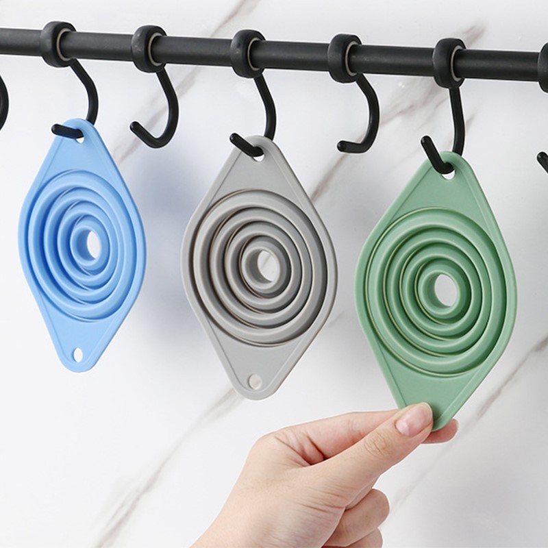 Collapsible Silicone Funnel 3 Collapsible Silicone Funnel 3